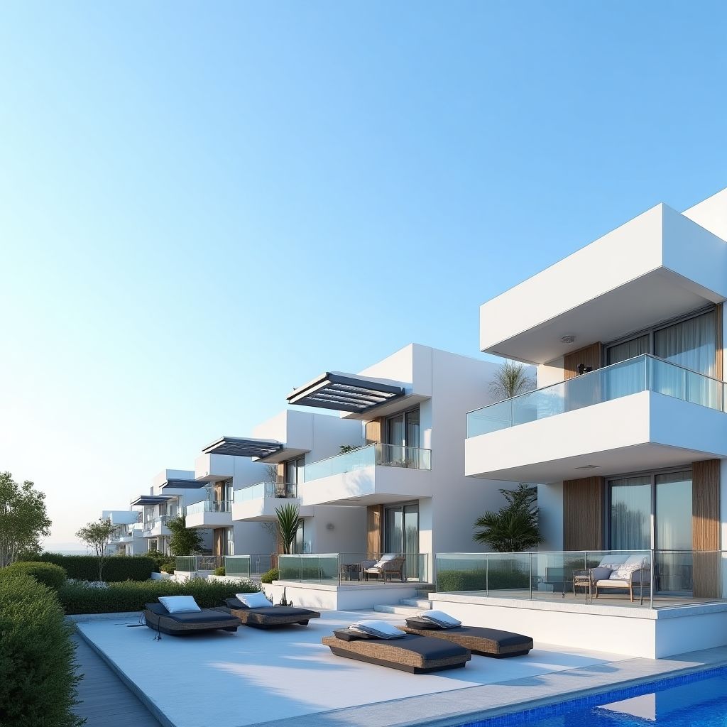 Bodrum'da deniz kenarı rezidans